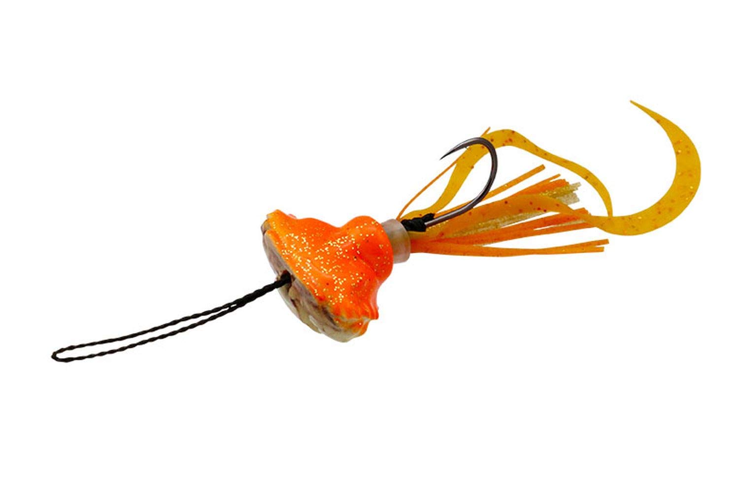 JACKALL Crab Climber, Chinu, 0.1 oz (3.5 g), Orange Gold Flake